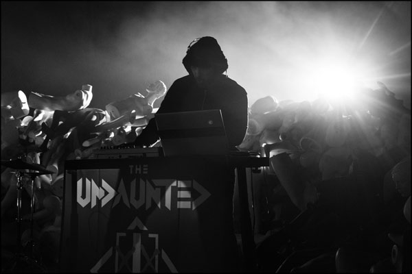 Alex Marcou (synths / programming). Photography by Greig Clifford