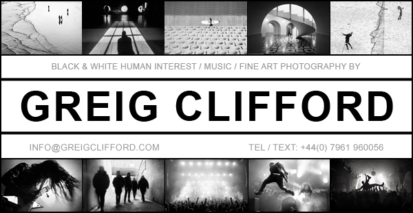 Black and White Human Interest / Street / Documentary / Music and Fine Art Photography by Greig Clifford. Photographing people and modern life with a timeless perspective.