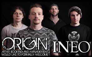 My band portrait of INEO used on the Origin Agency website.