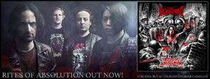My band portrait of The Bleeding used for album advert.