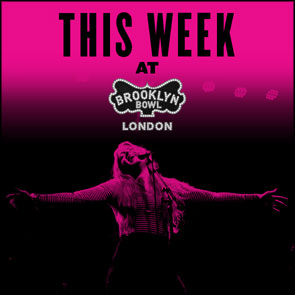 Photo of Jo Harman used by Brooklyn Bowl for an advert