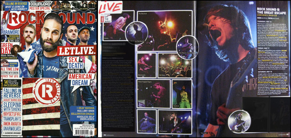 Rock Sound Magazine with Great Escape coverage