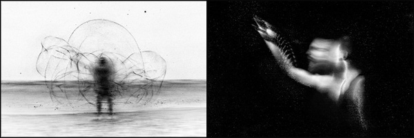Incertitudinal (left) and Reach-Out (right) prints on permanent display at West Sussex Mind's Pathfinder hub in Littlehampton