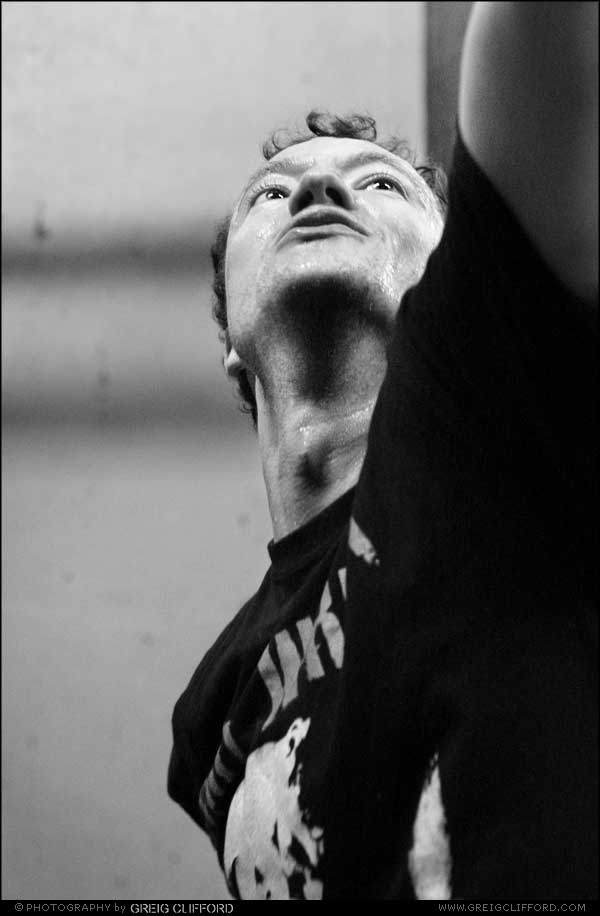 Jeremy Bolm - vocalist with Touche Amore, by Greig Clifford