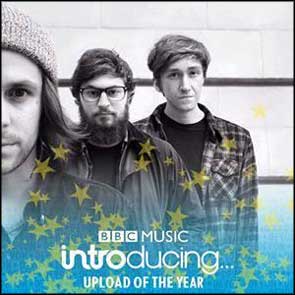 Band portrait of Black Foxxes used on BBC Introducing 'upload of the year' promotional image.