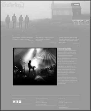 Live image of Brotherhood Of The Lake used for the band's website homepage.