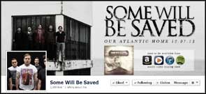 Promotional portraits of Some Will Be Saved used as Facebook profile pic and EP advertising.