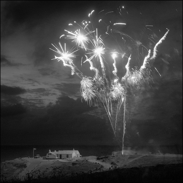 A-028. Fireworks over Land's End - by Greig Clifford