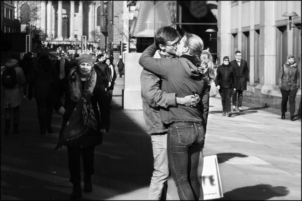 A-077. A Kiss Before St. Paul's - by Greig Clifford