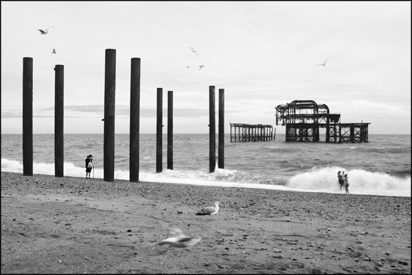 A-094. West Pier memories in the remains - by Greig Clifford