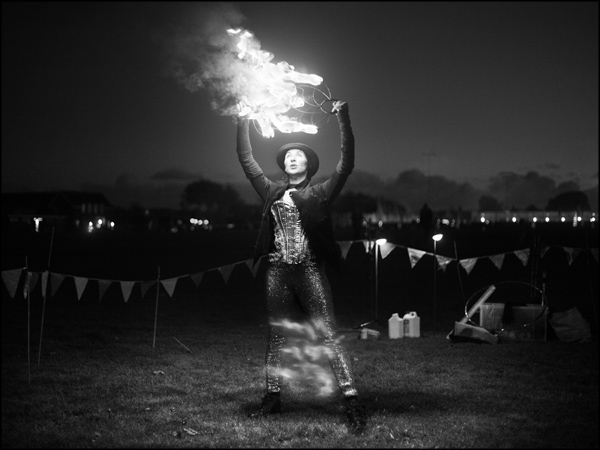 B-006. The Fire Performer - by Greig Clifford