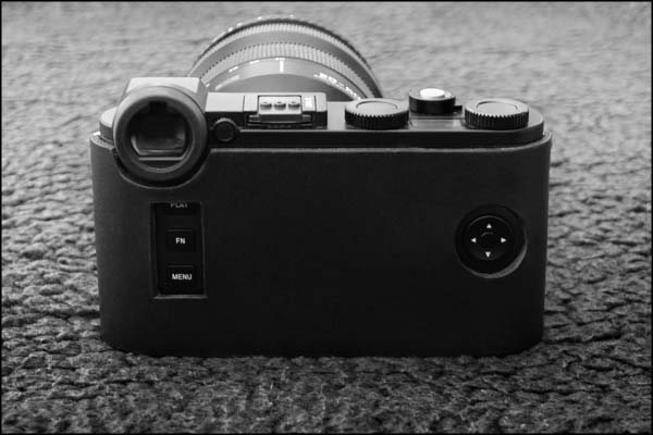 The Leica CL in a Mr Brizzles half-case