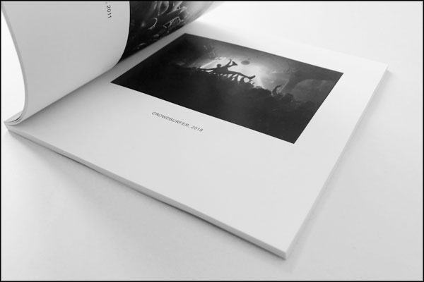 I - a photobook by Greig Clifford - looking inside.