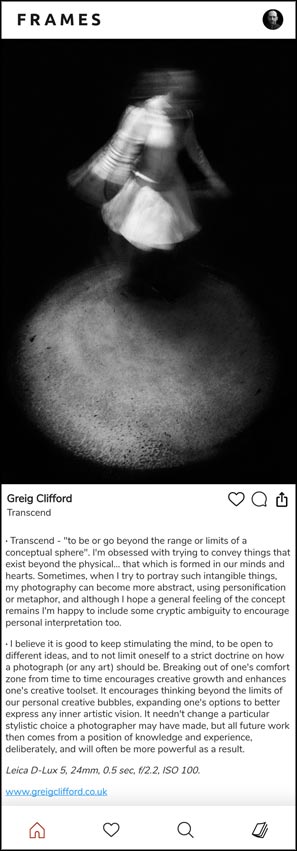 ARCHIVED: Transcend featured in the first FRAMES magazine app